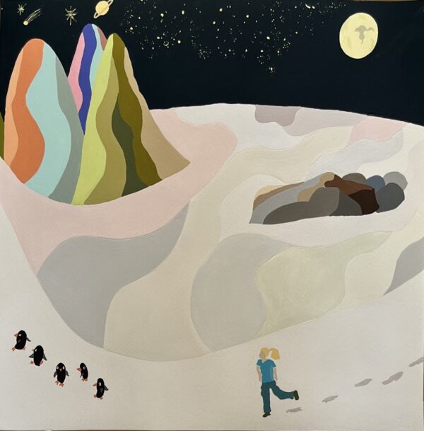 Jogging in Antarctica
